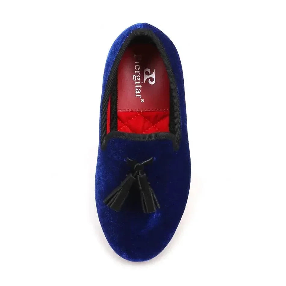 Kids Dress Tassel Loafers - Slip-On Slip-On Shoes