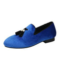 Kids Dress Tassel Slipper Loafers - Slip-On Formal Dress Shoes