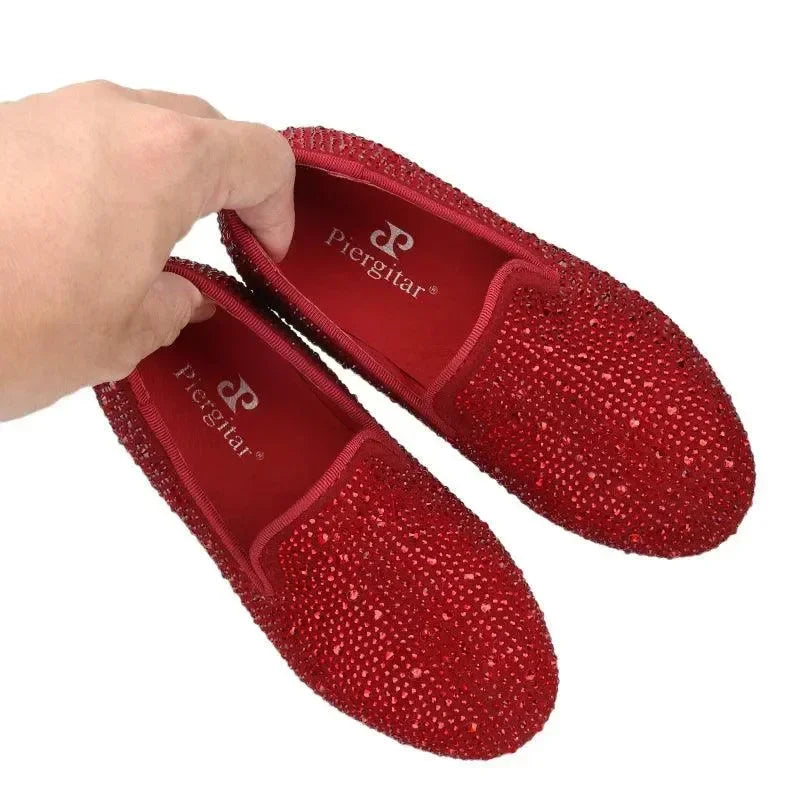 Kids Loafers Rhinestone Loafers: Kids' Loafers Party & Casual Shoes -Guocali
