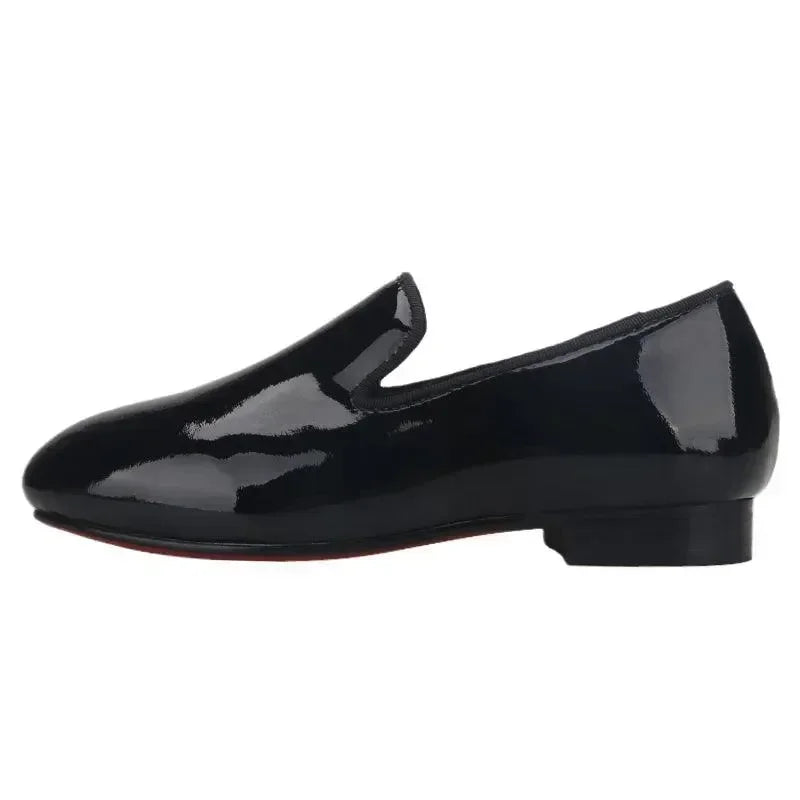 Kids Venetian Dress Loafers - Slip-On Formal Dress Shoes