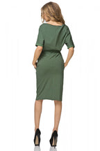 Kimono Wrap Day Dress Casual Style-Day Dress-GUOCALI
