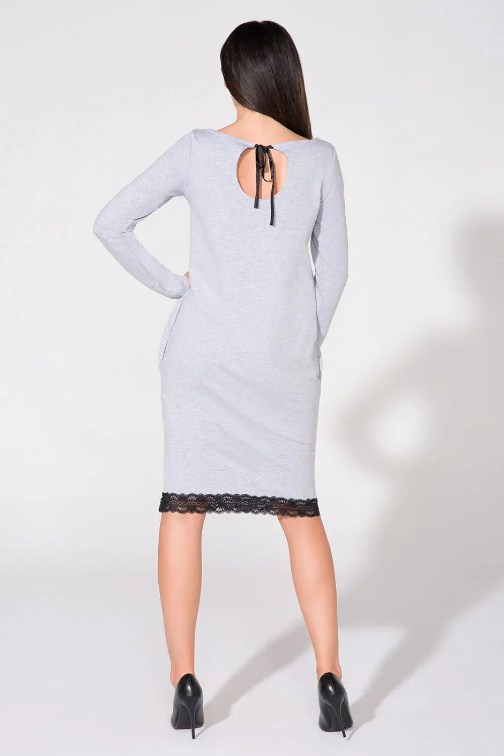 Lace Long Sleeve Dress Elegant Casual Style-Day Dress-GUOCALI