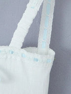 Lace Suspender Square Neck Mini Dress -Guocali