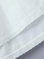 Lace Suspender Square Neck Mini Dress -Guocali