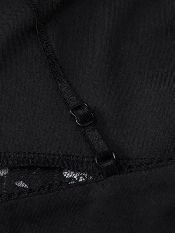 Ladies Mesh See Through Party Dress -Guocali