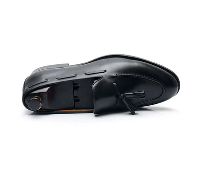 Men Tassel Dress Loafers - Slip-On Formal Dress Shoes