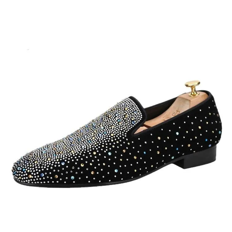 Men Slipper Dress Loafers - Slip-On Formal Dress Shoes