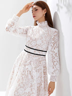 Luxury Embroidered Long Maxi Evening Dress -Guocali