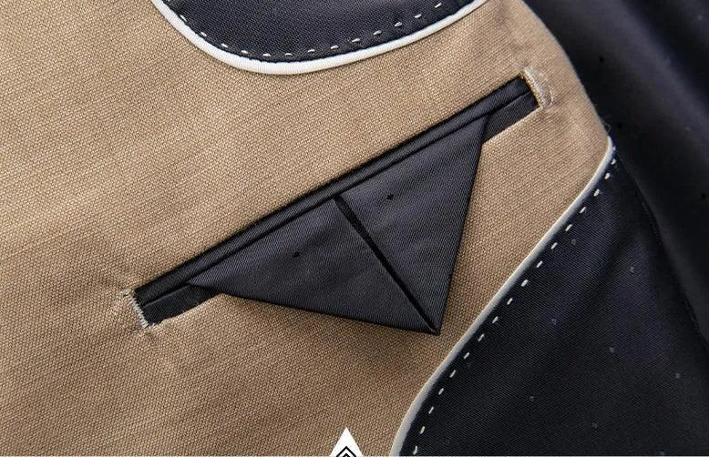 Men Blazer - 1-Button Business -Guocali