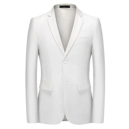 Men Blazer - 2-Button Formal Blazer -Guocali