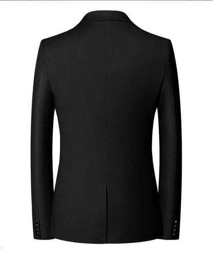 Men Blazer - 2-Button Smart Casual Blazer -Guocali
