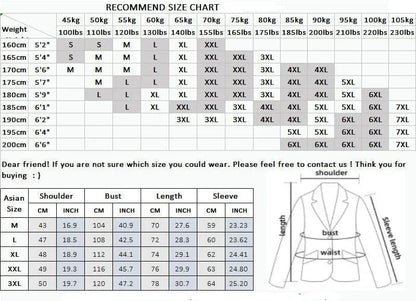 Men Blazer - Checked Formal Blazer -Guocali