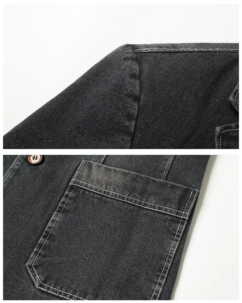 Men Blazer - Lightweight Suit Jacket