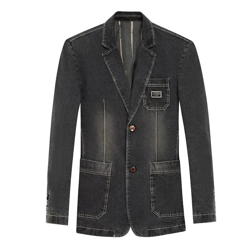 Men Blazer - Lightweight Suit Jacket