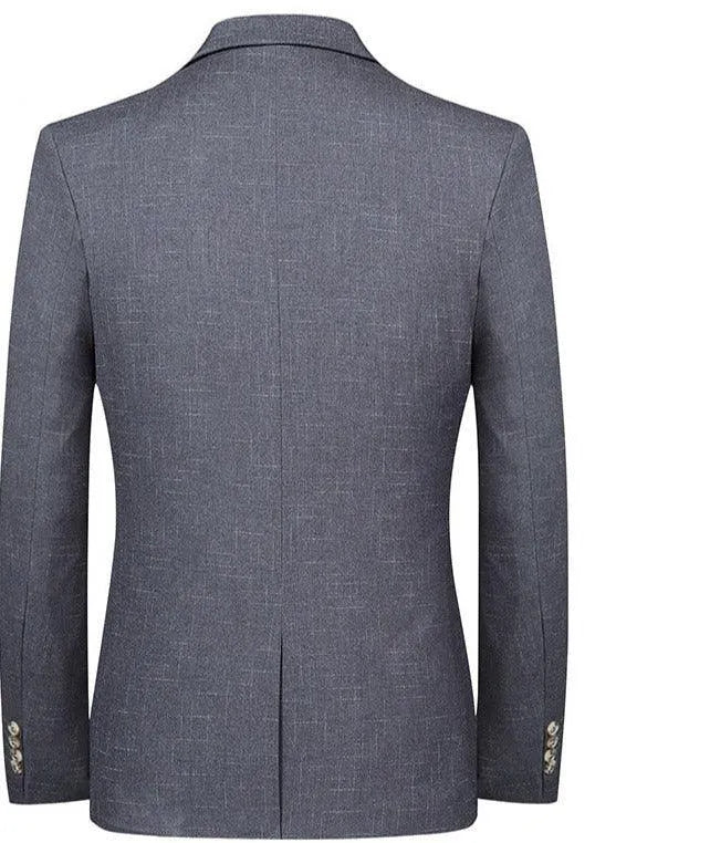Men Blazer - Marl 2-Button Formal Blazer -Guocali