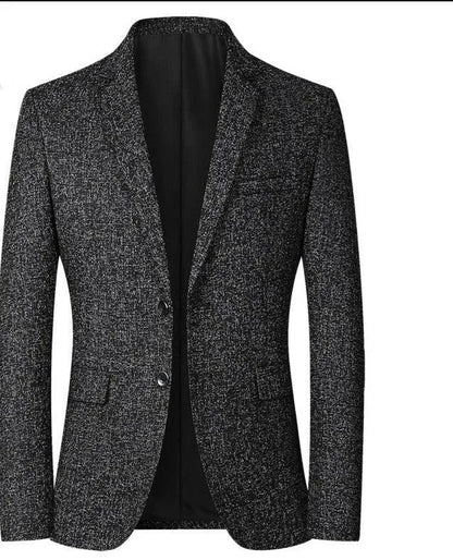 Men Blazer - Marl Formal Blazer -Guocali