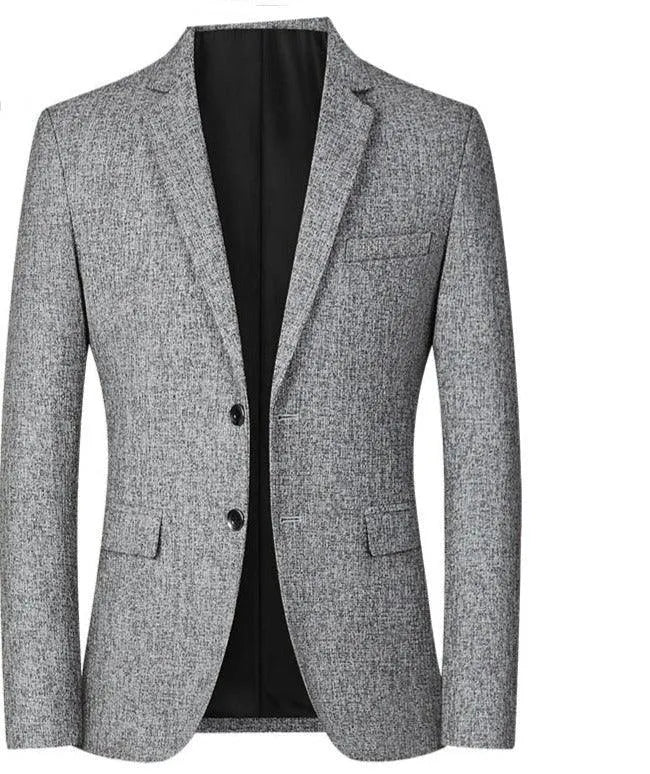 Men Blazer - Marl Formal Blazer -Guocali