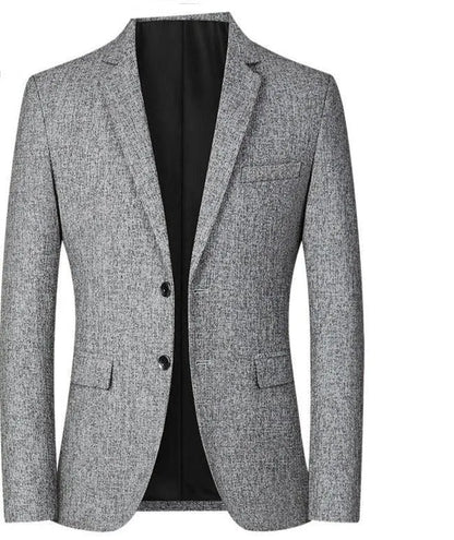 Men Blazer - Marl Formal Blazer -Guocali