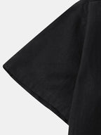 Men Casual Cotton Mandarin Collar Shirt – Breathable - Blue -Guocali