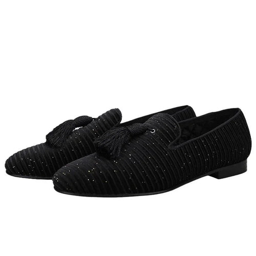 Men Casual Tassel Dress Loafers - Slip-On Slip-On Shoes