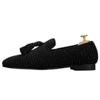 Men Casual Tassel Dress Loafers - Slip-On Slip-On Shoes