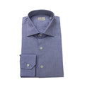 Men Cotton Long Sleeves Dress Shirt – Breathable - Blue -Guocali