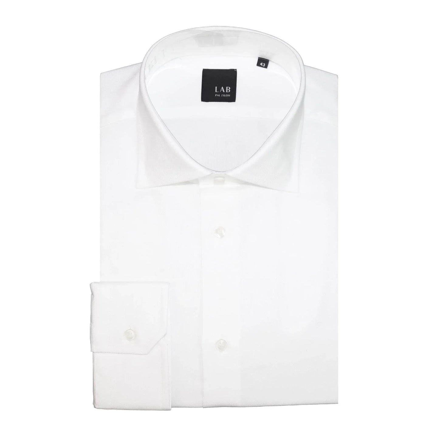Men Cotton Long Sleeves Dress Shirt – Breathable - White -Guocali
