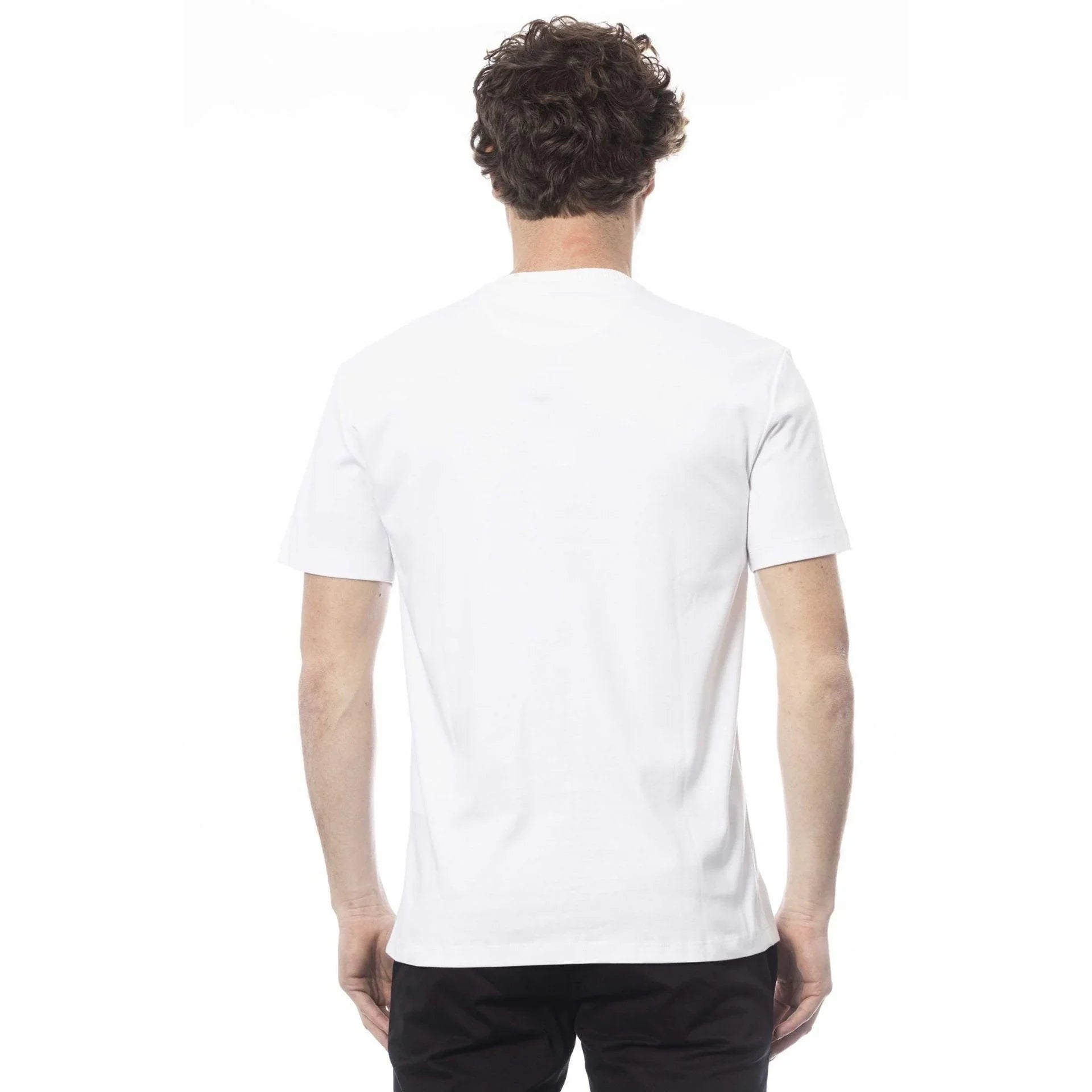 Men Crew-Neck Short-Sleeves T-Shirt – Breathable - White -Guocali