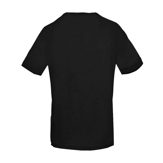 Men Crew-Neck Short-Sleeves T-Shirt – Breathable - Black -Guocali