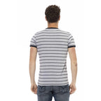 Men Crew-Neck Short-Sleeves T-Shirt – Breathable, Black, Yellow