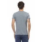 Men Crew-Neck Short-Sleeves T-Shirt – Breathable - Gray -Guocali