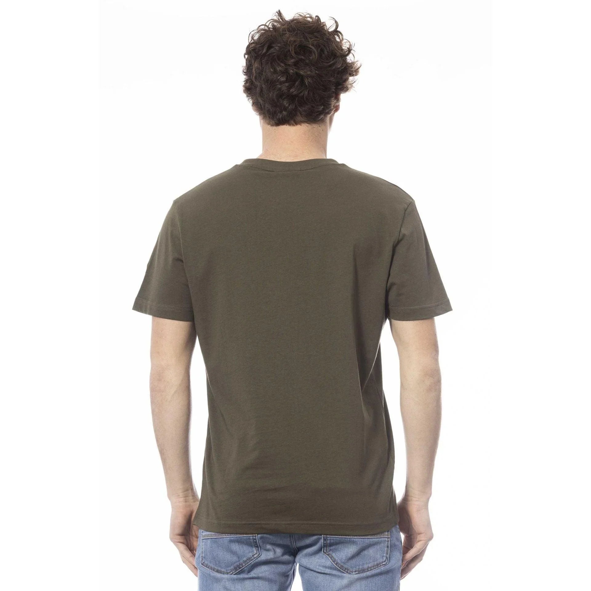 Men Crew-Neck Short-Sleeves T-Shirt – Breathable - Green -Guocali