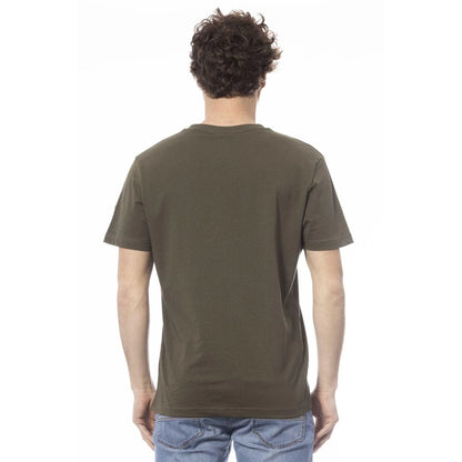 Men Crew-Neck Short-Sleeves T-Shirt – Breathable - Green -Guocali