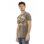 Men Crew-Neck Short-Sleeves T-Shirt – Breathable, Multicolor