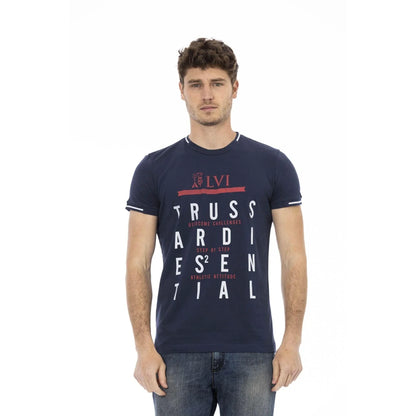 Men Crew-Neck Short-Sleeves T-Shirt – Breathable - Navy, Blue, White, Red -Guocali