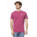 Men Crew-Neck Short-Sleeves T-Shirt – Breathable - Purple -Guocali