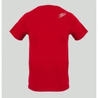 Men Crew-Neck Short-Sleeves T-Shirt – Breathable - Red -Guocali