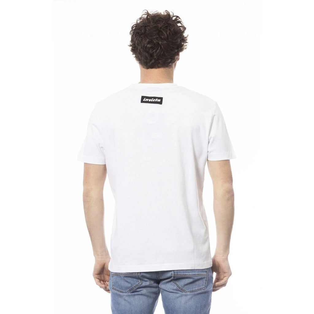 Men Crew-Neck Short-Sleeves T-Shirt – Breathable - White -Guocali