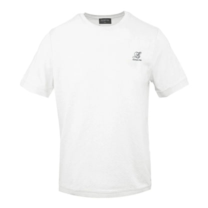 Men Crew-Neck Short-Sleeves T-Shirt – Breathable - White -Guocali