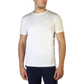 Men Crew-Neck Short-Sleeves T-Shirt – Breathable - White -Guocali