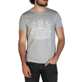 Men Crew-Neck T-Shirt – Stretchable - Gray -Guocali