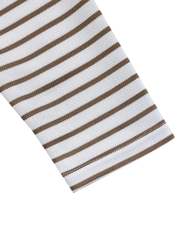 Men Long Sleeves Regular Fit Henley T-Shirt – Stretchable, White