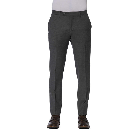 Men-Pants-Trousers-Brand-Trussardi-Clothing-Grey-GUOCALI