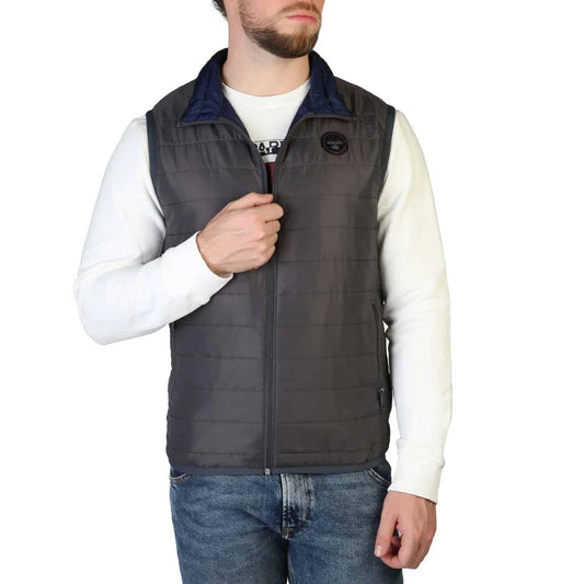 Men Puffer Vest - Insulated - Classic Gray -Guocali