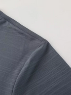 Men Round-Neck Short-Sleeves T-Shirt – Moisture-Wicking - Black -Guocali