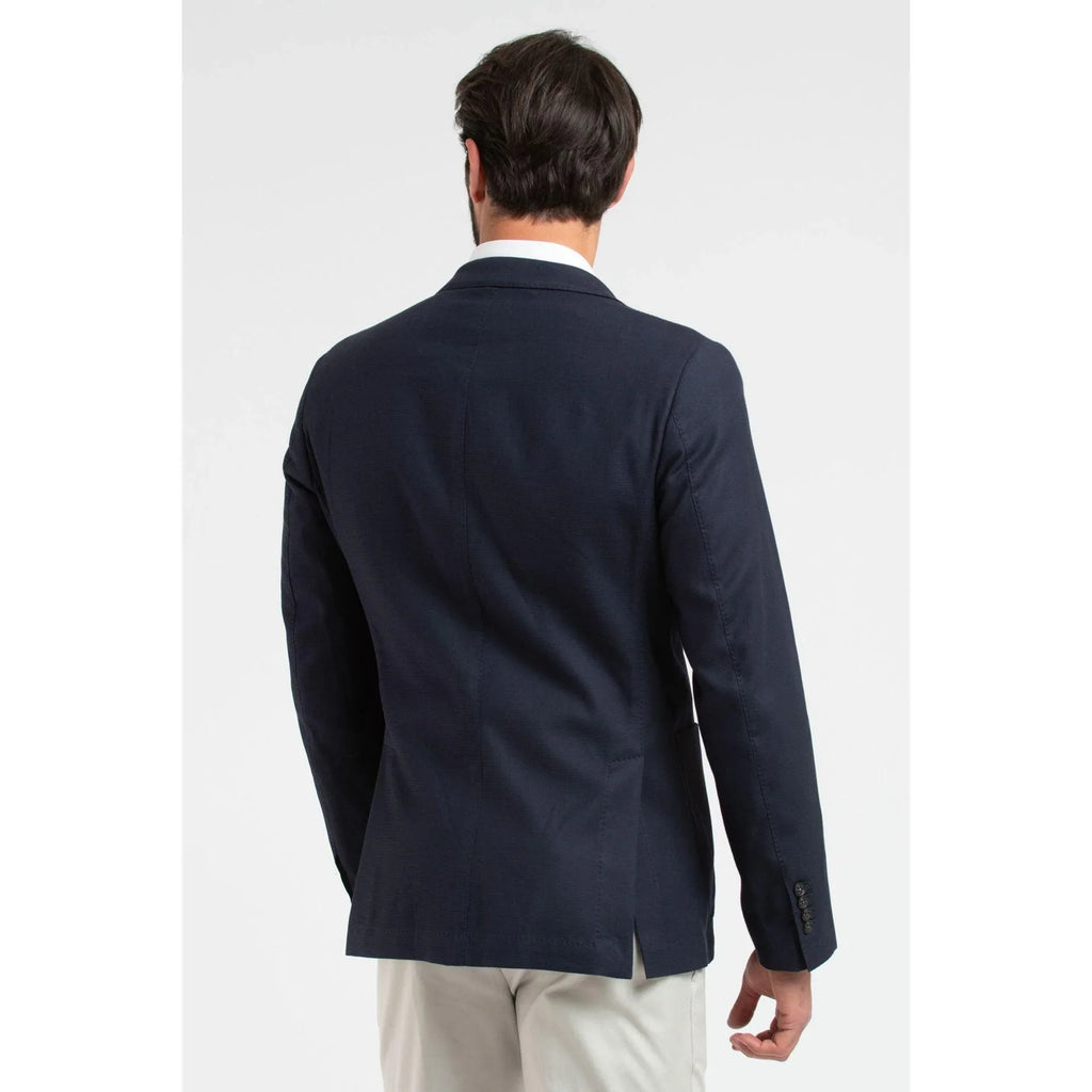 Men's Blazer - Breathable Suit Jacket - Navy