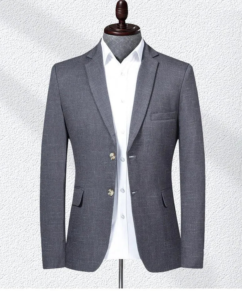 Men's Suit Jacket - Breathable Blazer