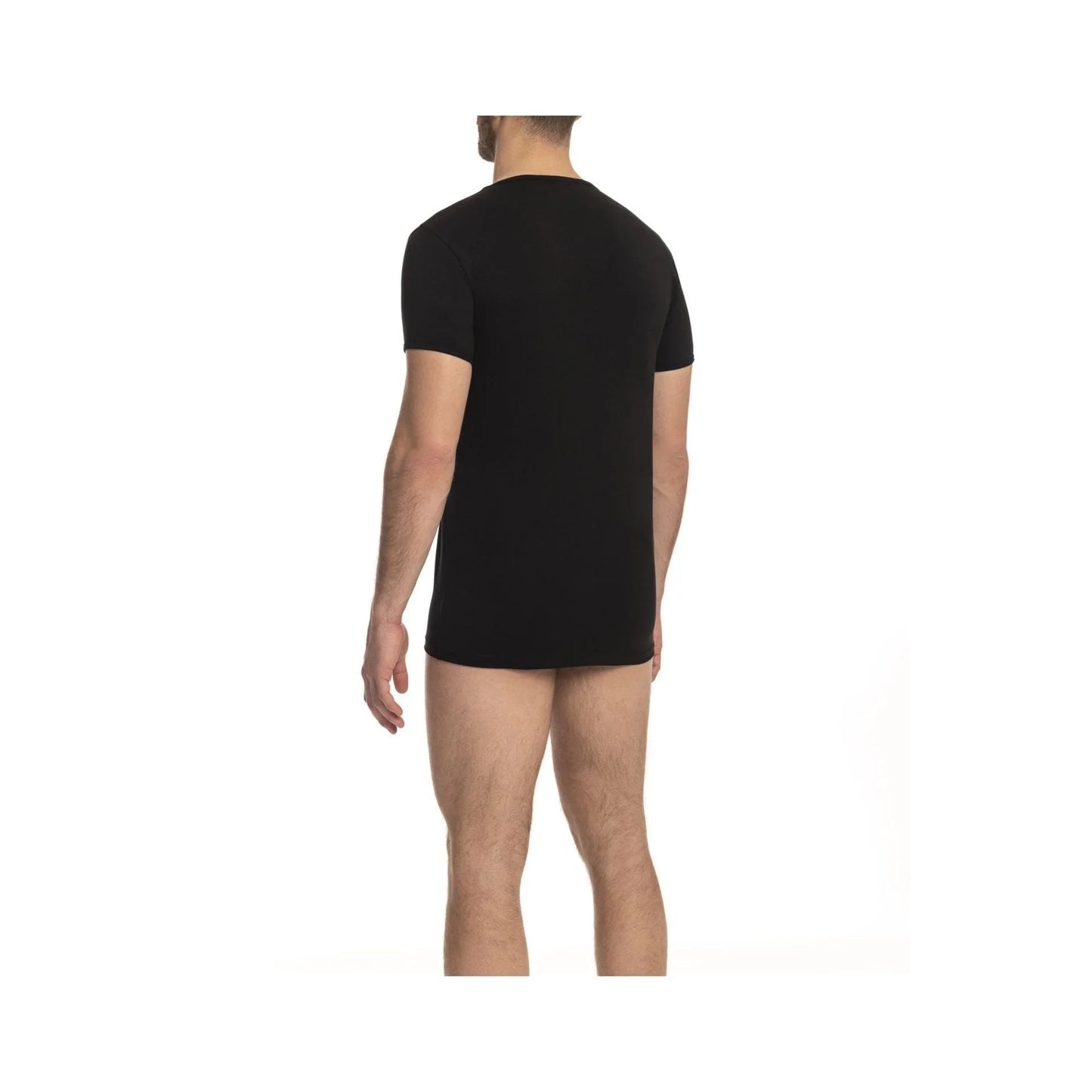 Men's Underwear T-Shirt – Breathable - Black -Guocali