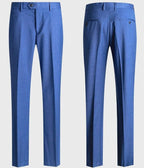 Elegant Men’s Suit - Solid Single-Breasted