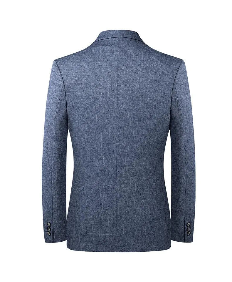 Men Suit Jacket - Wrinkle-Resistant Blazer